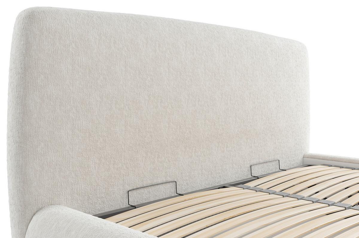 Polsterbett Diun 180x200 cm Beige - Beige, MODERN, Holz/Holzwerkstoff (180/200cm) - MID.YOU