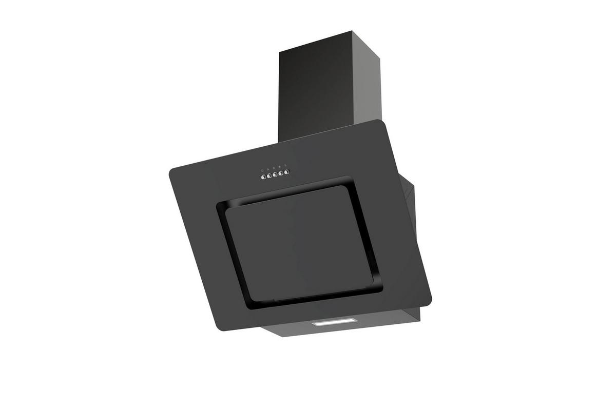 Dunstabzugshaube Mh60j76m21b - Schwarz, Basics, Kunststoff/Metall (60/41.5/43cm) - Midea