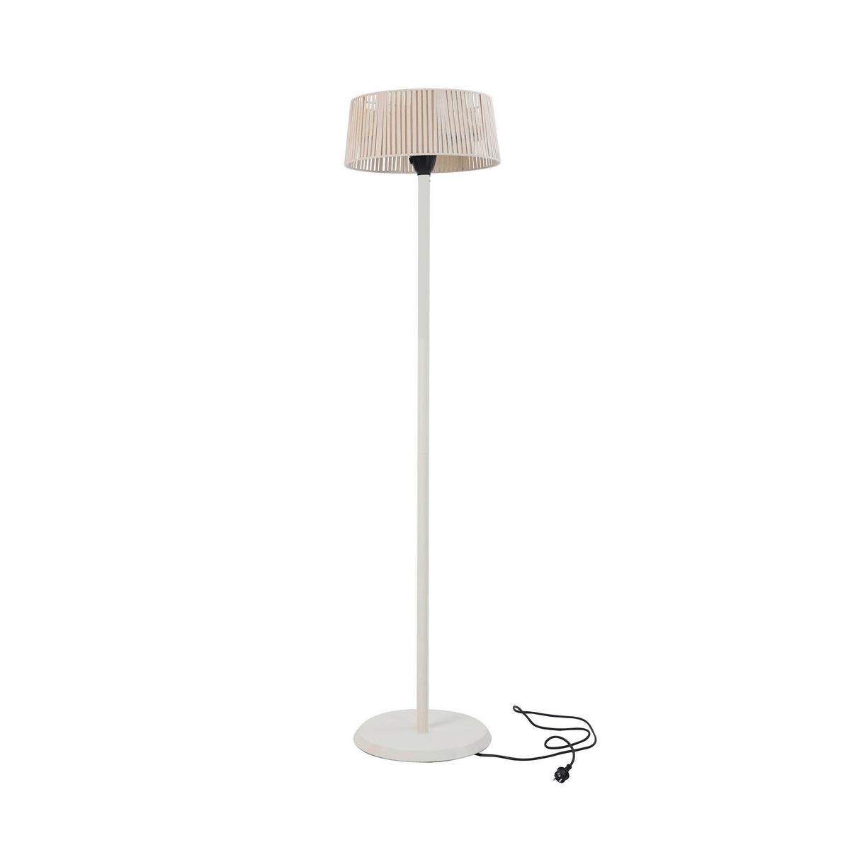 Terrassenstrahler Zen – Terrassenheizer - Beige, Basics, Glas/Kunststoff (50/208/50cm)
