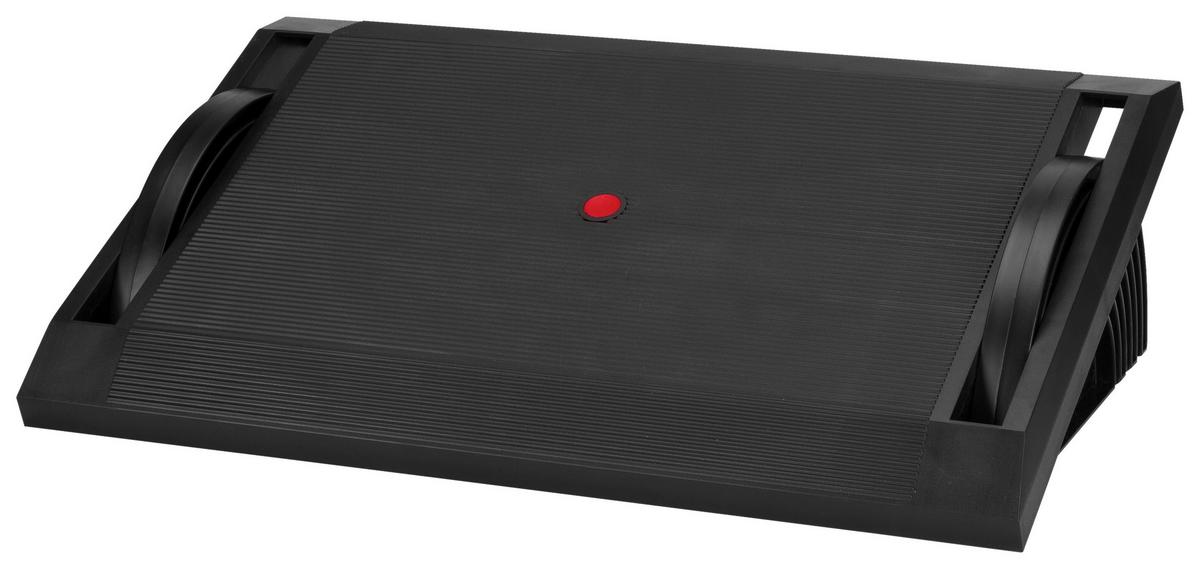 Fußstütze Podi I - Schwarz, Basics, Kunststoff (53/8-17/35,5cm) - MID.YOU