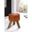 Hocker Leder B: 37 cm - Braun, Natur, Leder (37/45/37cm) - Carryhome Hocker Leder B: 37 cm - Braun, Natur, Leder (37/45/37cm) - Carryhome