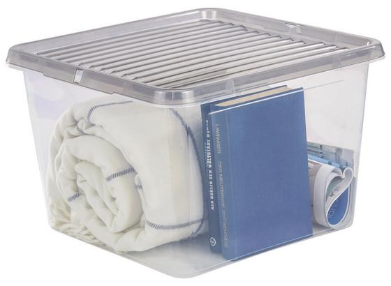 Box mit Deckel Beppo I - Transparent, KONVENTIONELL, Kunststoff (39/39/26.5cm) - Plast 1 Box mit Deckel Beppo I - Transparent, KONVENTIONELL, Kunststoff (39/39/26.5cm) - Plast 1