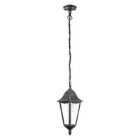 Led-hängeleuchte Navedo H: 104,5 Cm 1-Flammig Mit Glas - Klar/Silberfarben, Basics, Glas/Metall (23/104,5cm) - Eglo