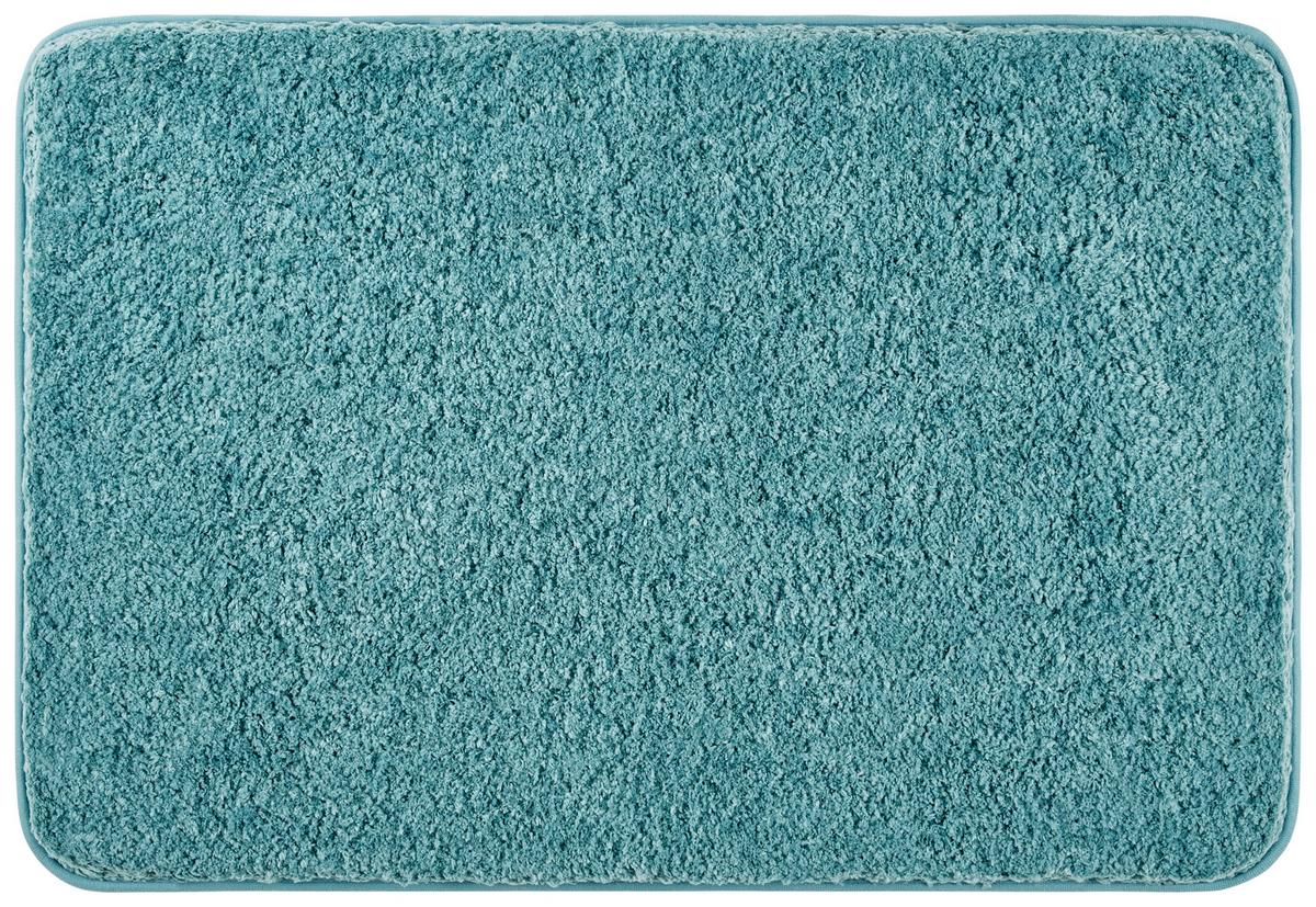 Badematte Chiara - Blau, MODERN, Textil (70/120cm) - Luca Bessoni