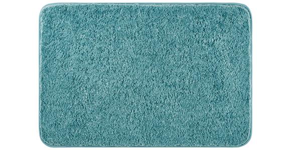 Badematte Chiara - Blau, MODERN, Textil (60/90cm) - Luca Bessoni