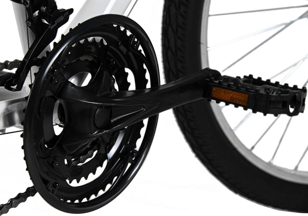 Mountainbike Damen 26 Zoll - Weiß, Basics, Metall (25/140/60cm)