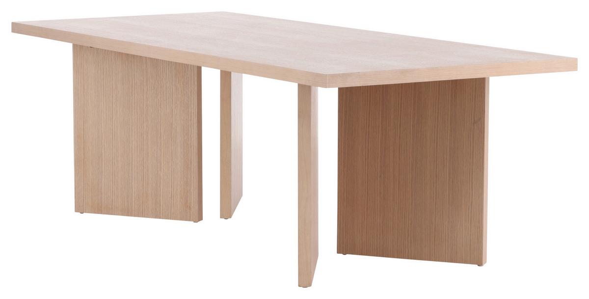 Esstisch Bassholmen - Beige, Design, Holz/Holzwerkstoff (240/100/74cm) - Livetastic