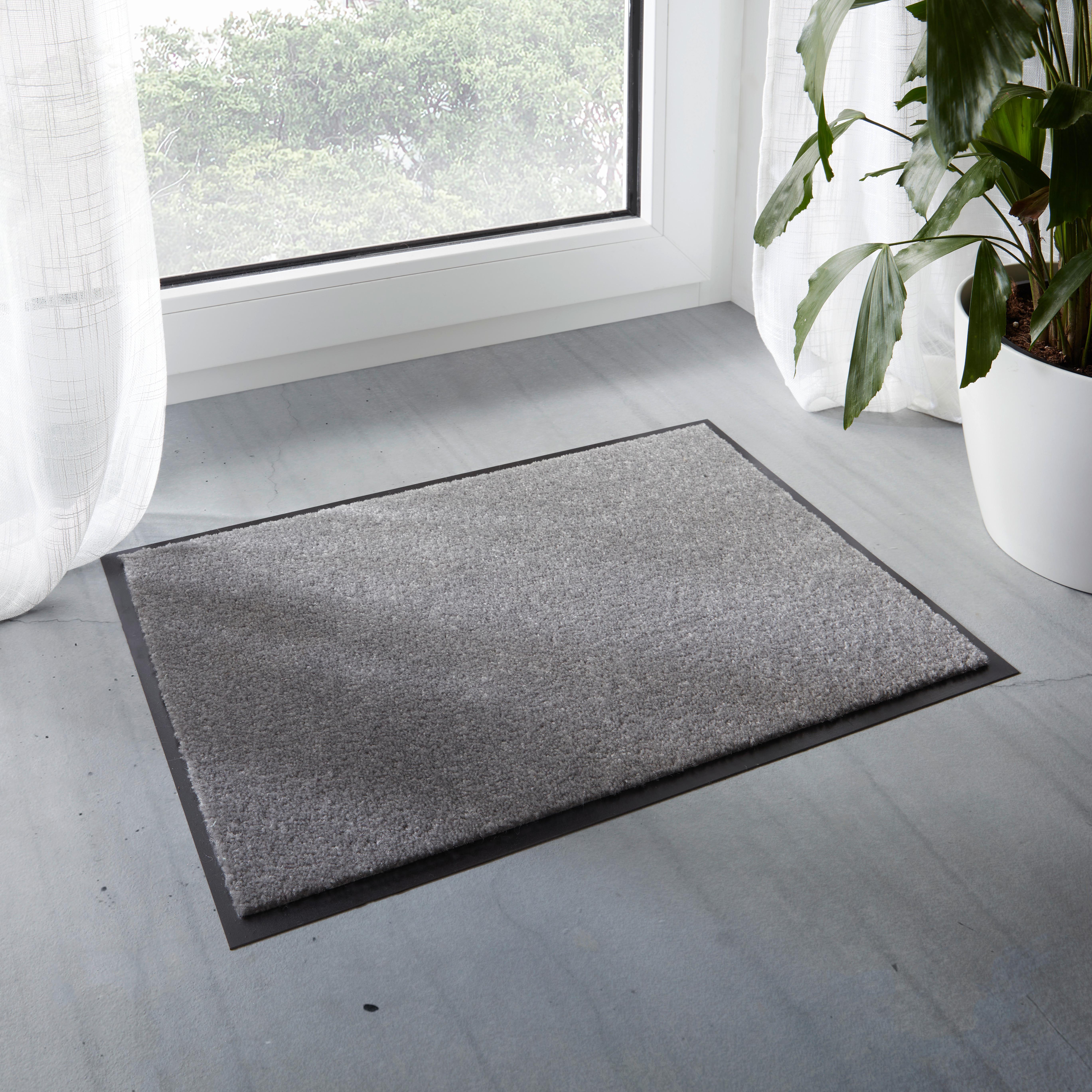Dveřní rohožka Eton 2, 60x80cm - antracitová, Konvenční, textil (60/80cm) - Modern Living