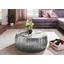Runder Couchtisch Metall mit Ablage Jamal, Silberfarben - Silberfarben, LIFESTYLE, Metall (72/72/31cm) - Livetastic Runder Couchtisch Metall mit Ablage Jamal, Silberfarben - Silberfarben, LIFESTYLE, Metall (72/72/31cm) - Livetastic