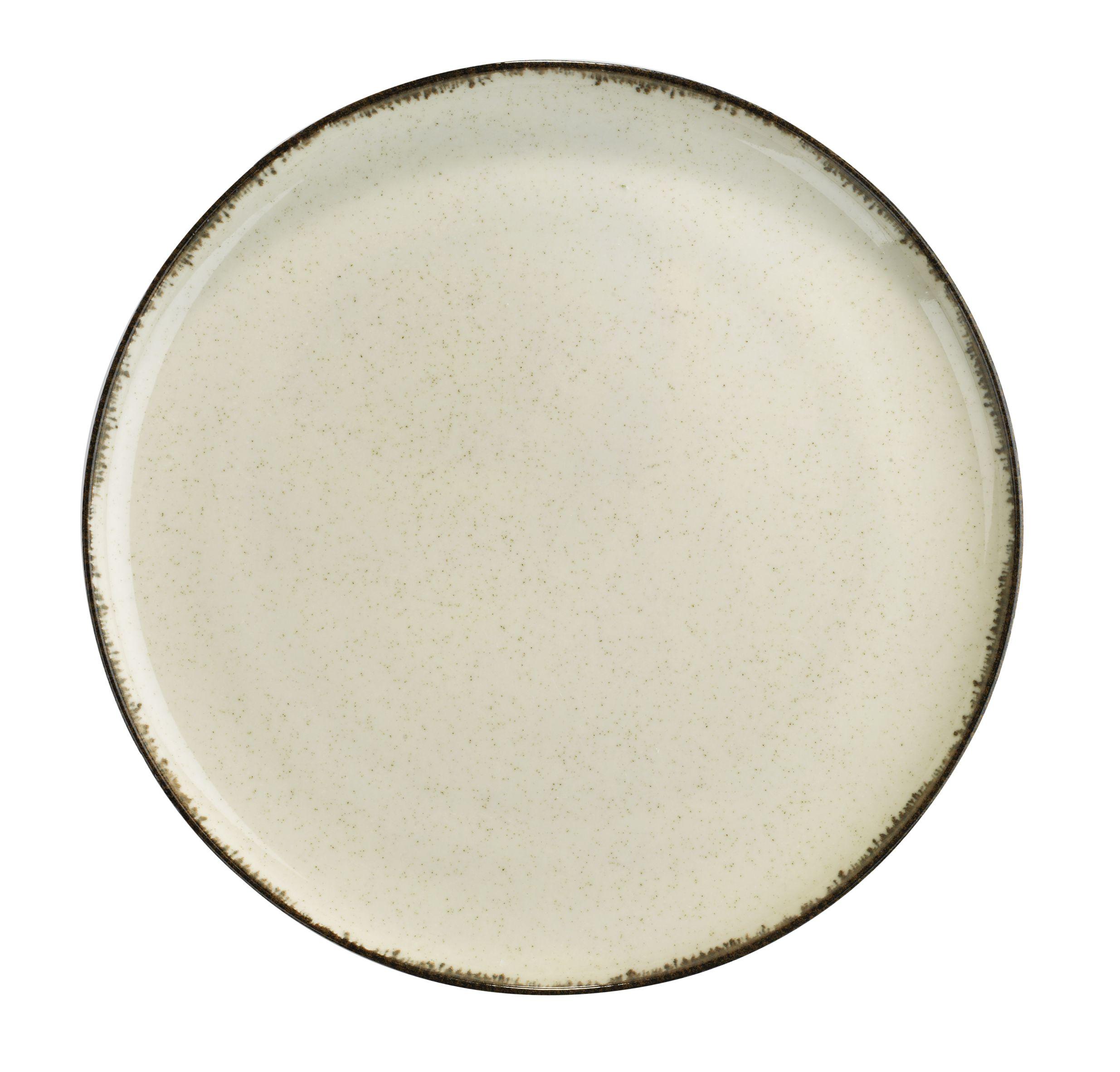 Speiseteller Porzellan Rund, Beige Sonora ca. 27 cm - Beige, MODERN, Keramik (27cm) - James Wood