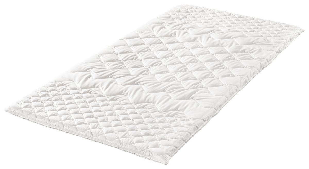 Topper Softly Komfort Polyurethanschaumkern 7 Zonen - Weiß, Basics, Textil (160/200cm) - FAN
