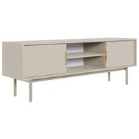 TV komoda AVIV kašmír - zlatá/kašmírová, Design, kov/kompozitné drevo (154/53,5/39cm) - Xora