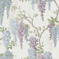 Vliestapete Wisteria Garden - Multicolor, Basics, Papier/Kunststoff (52/1000cm)