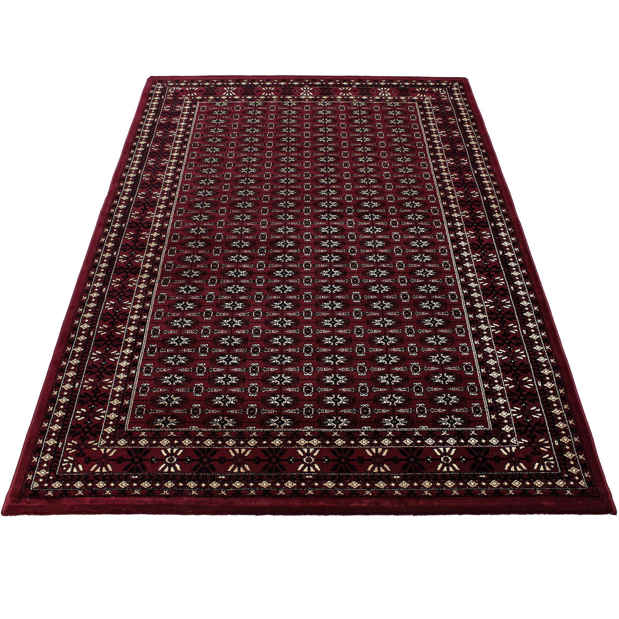 Orientalischer Webteppich Rot Marrakesh 160x230 Cm - Dunkelrot, KONVENTIONELL, Textil (160/230cm)