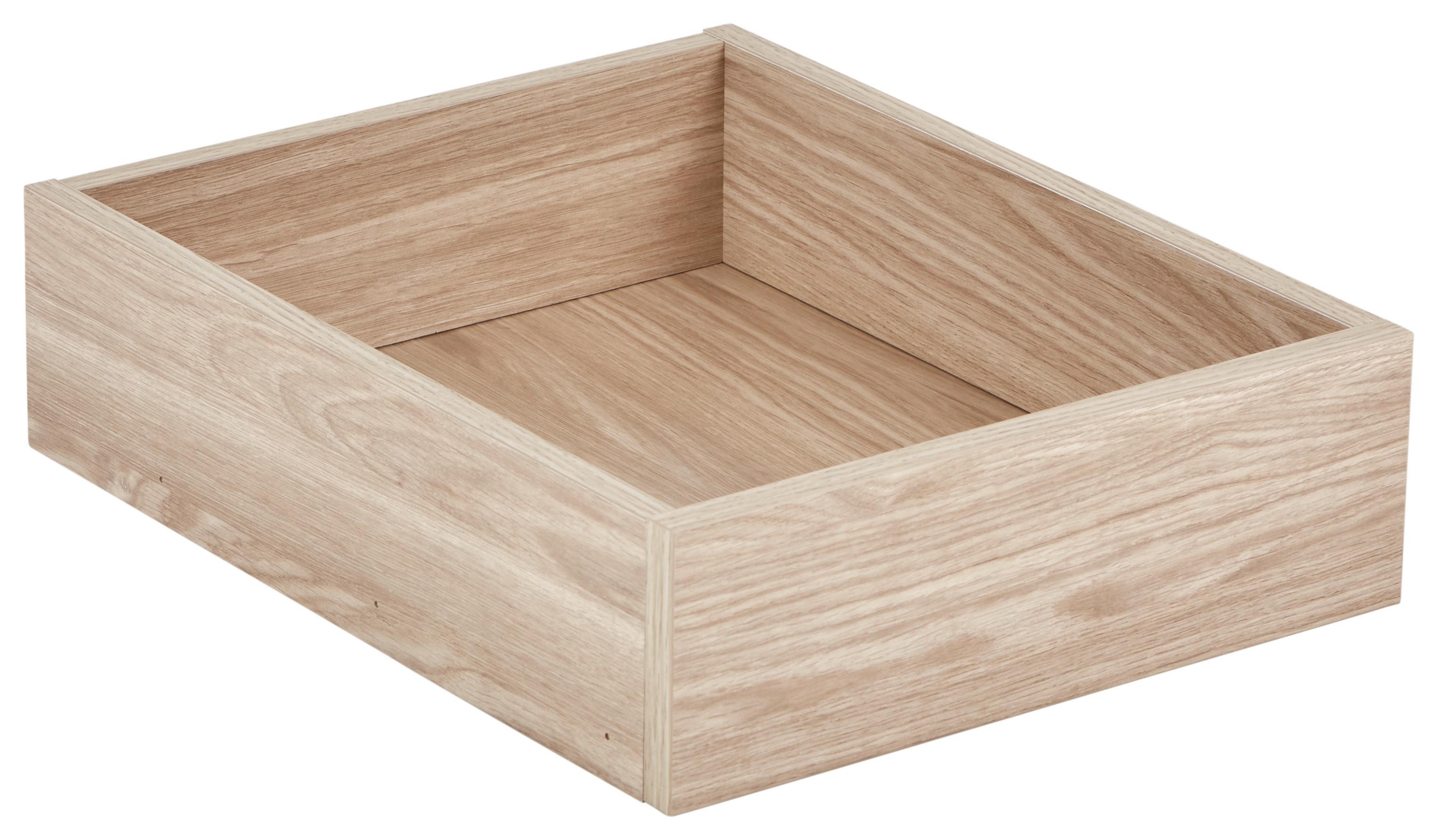 ZÁSUVKA UNIT - barvy dubu, Moderní, kompozitní dřevo (42,4cm) - Ondega