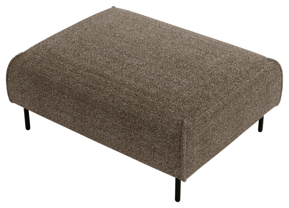 Bueno Hellbraun B: 100 Cm - Hellbraun/Schwarz, Design, Textil (100/42/97cm) - Livetastic