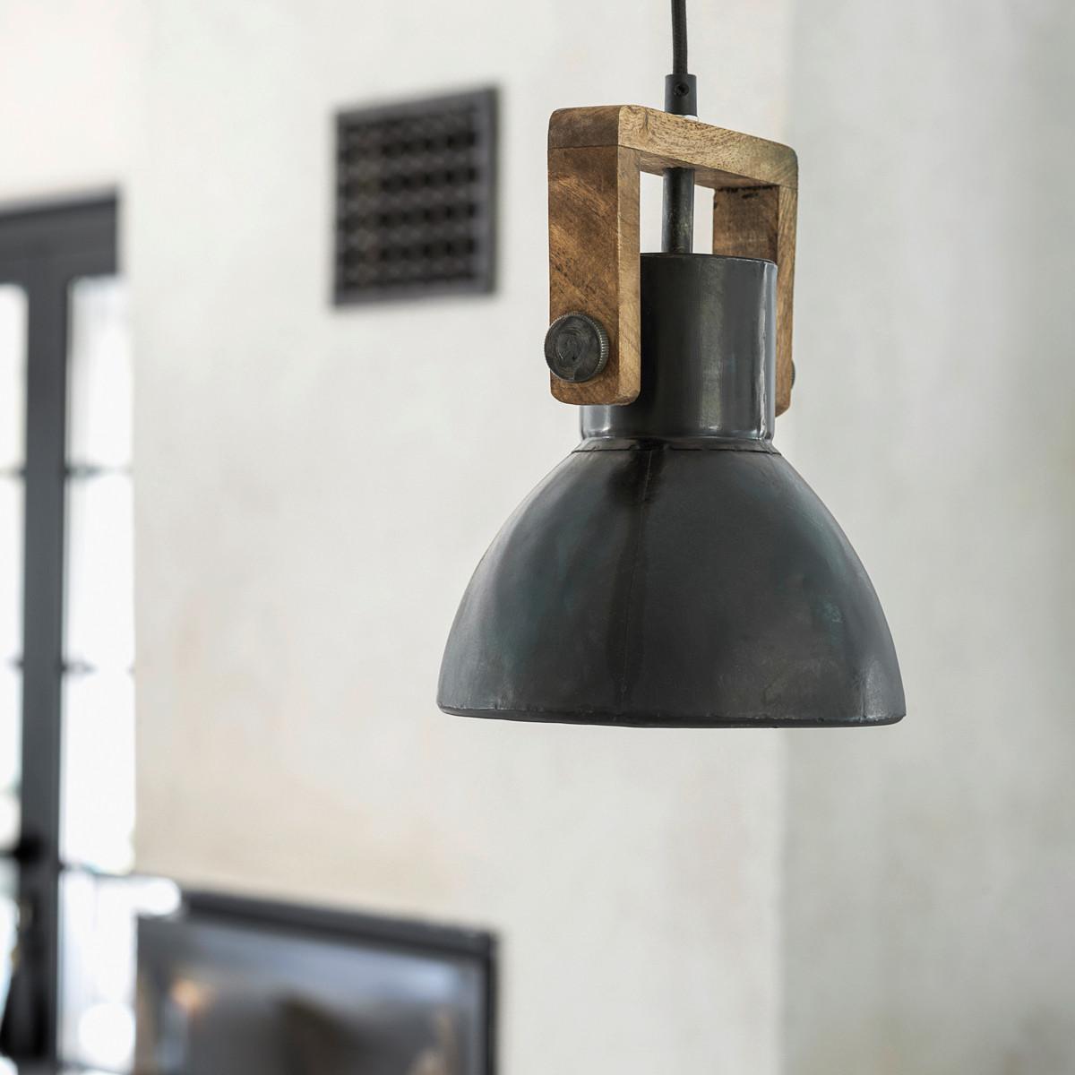 Pendelleuchte 1371705 Ashby - Schwarz, KONVENTIONELL, Metall (19/25/19cm)