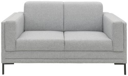 2-sitzer-sofa Looks Vii - Silberfarben/Schwarz, Design, Textil (155/82/90cm) - LOOKS by W.Joop