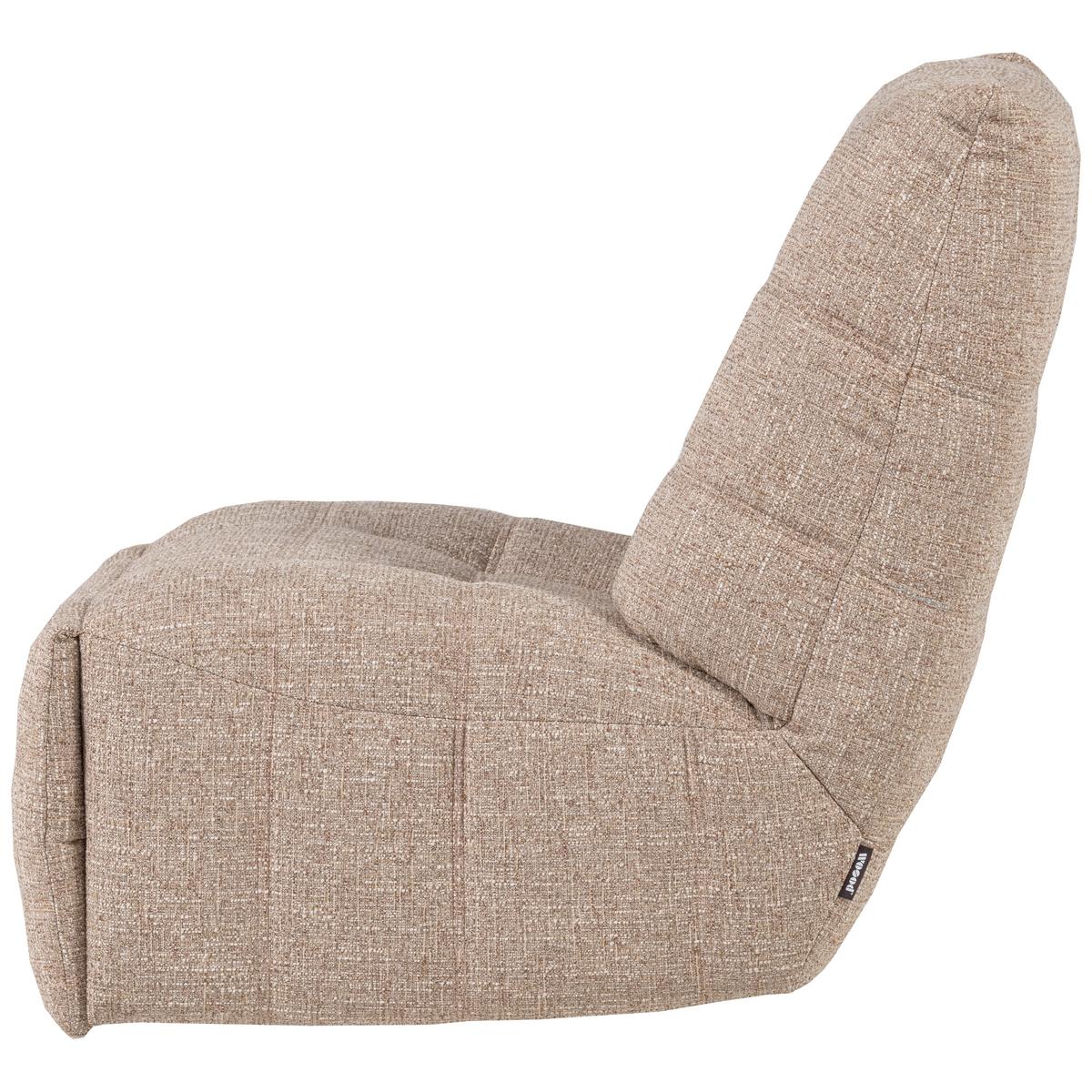 Relaxsessel Hein Naturfarben B: 98cm - Naturfarben, Design, Textil (98/94/83cm) - Livetastic
