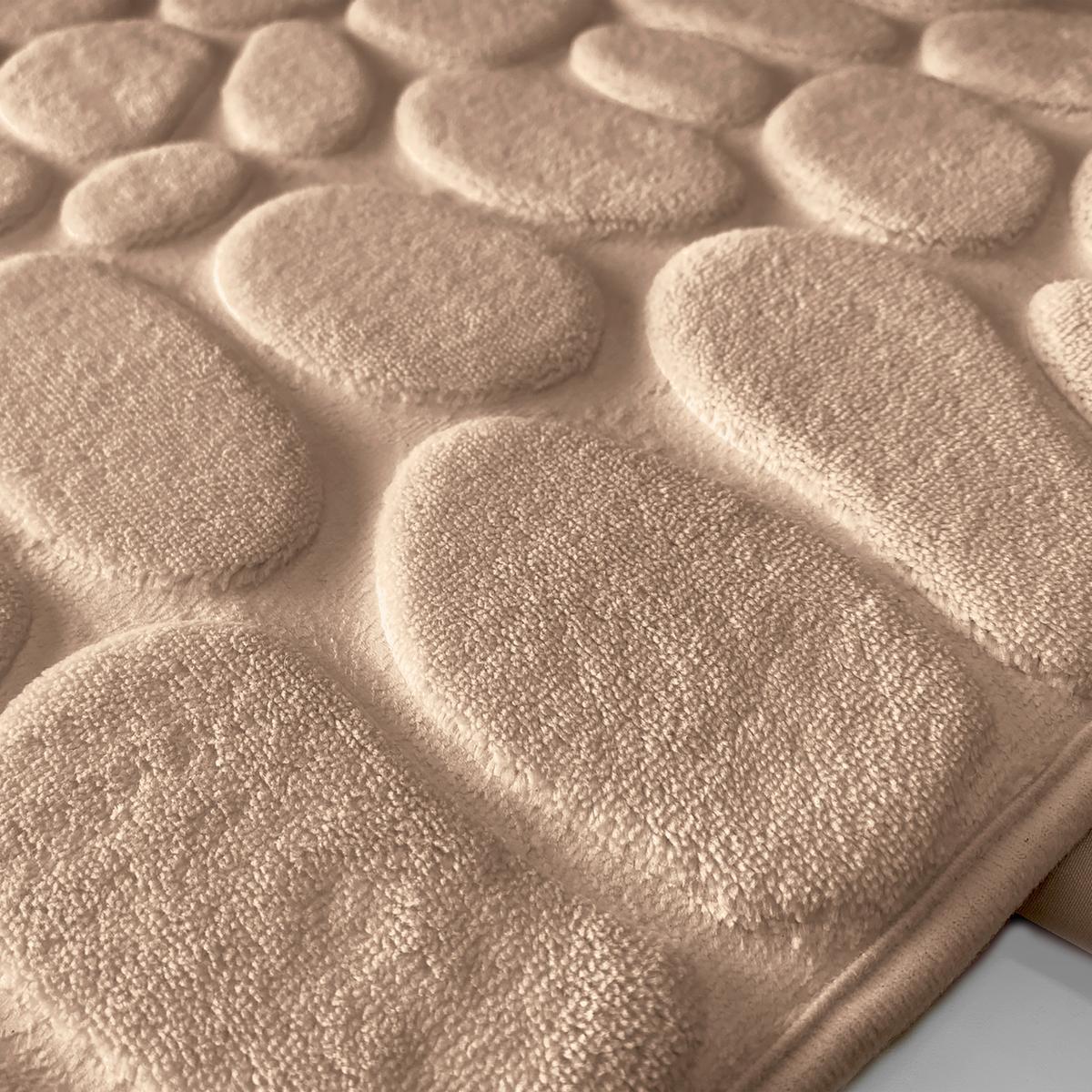 BADEMATTE GALETS CAPPUCCINO - Cappuccino, Basics, Textil (50/80cm) - MSV