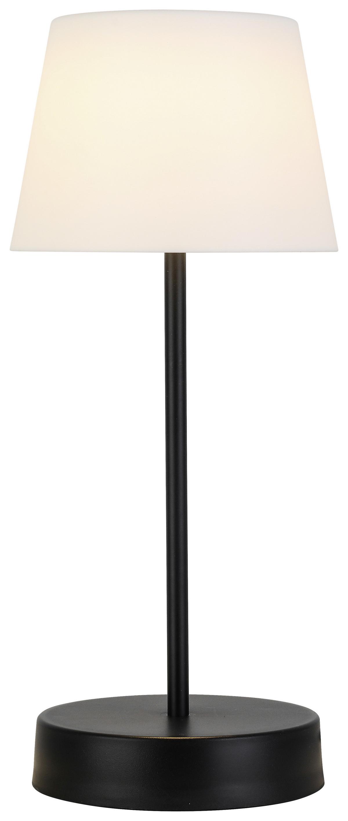 Led Asztali Lámpa Frodo - fekete/fehér, Modern, műanyag (15/33,5cm) - Luca Bessoni