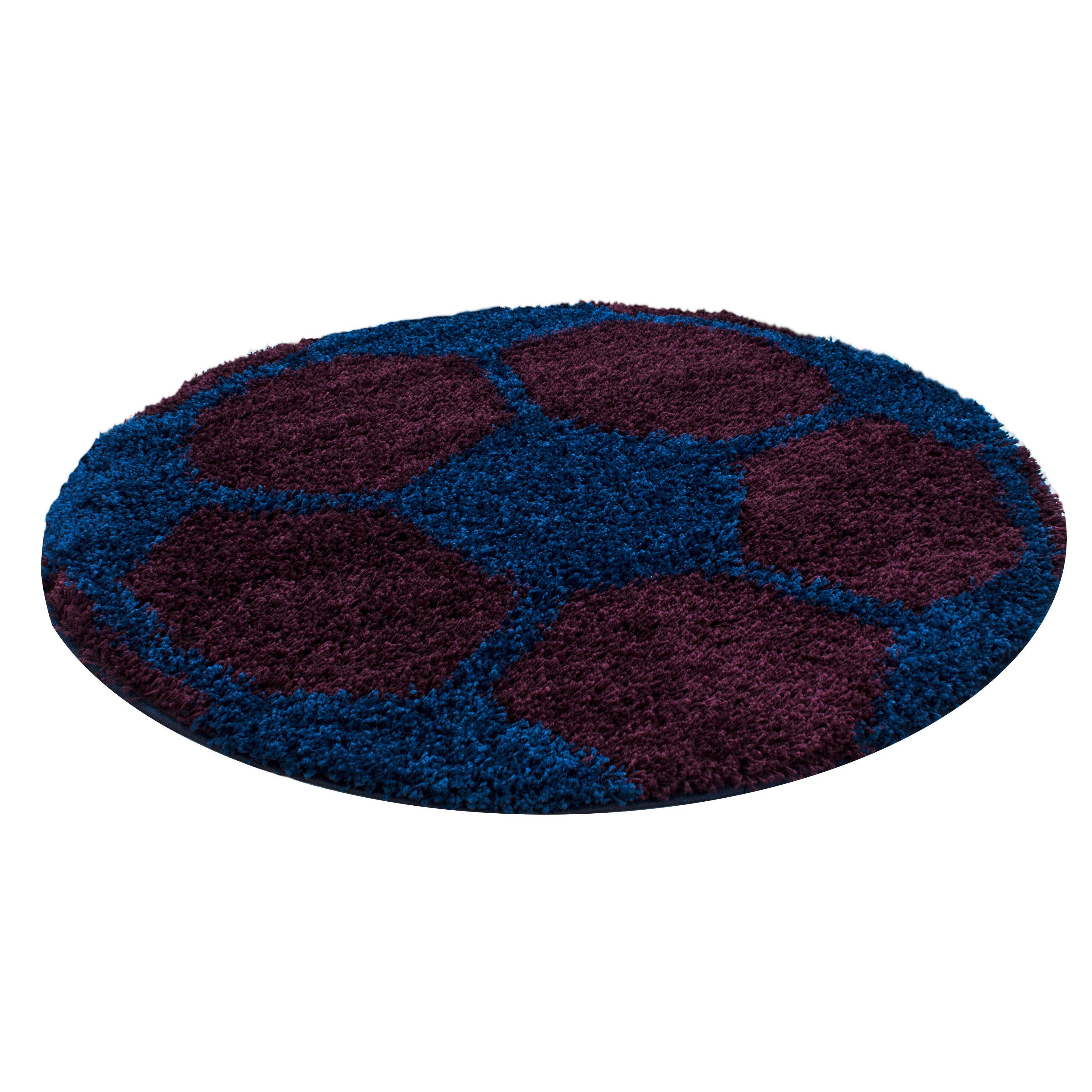 Kinderteppich Fun - Dunkelblau, Trend, Textil (120/120cm) - Ben'n'jen