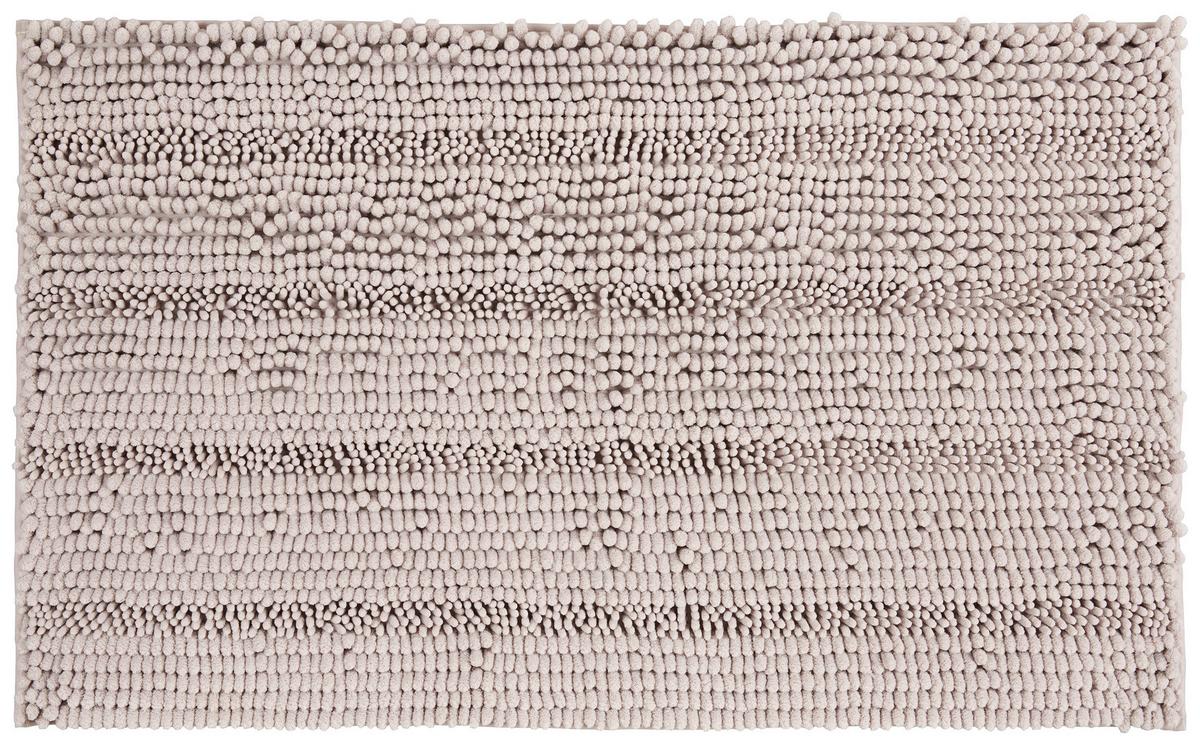 KÚPEĽŇOVÁ PREDLOŽKA Uwe, 60/100cm, sivá - sivá, textil (60/100cm) - Modern Living