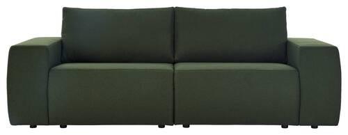 2-sitzer-sofa Looks Ii Grün - Schwarz/Grün, Design, Textil (242/87/89cm) - LOOKS by W.Joop