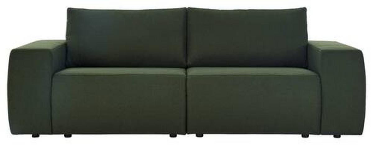 2-sitzer-sofa Looks Ii Grün - Schwarz/Grün, Design, Textil (242/87/89cm) - LOOKS by W.Joop