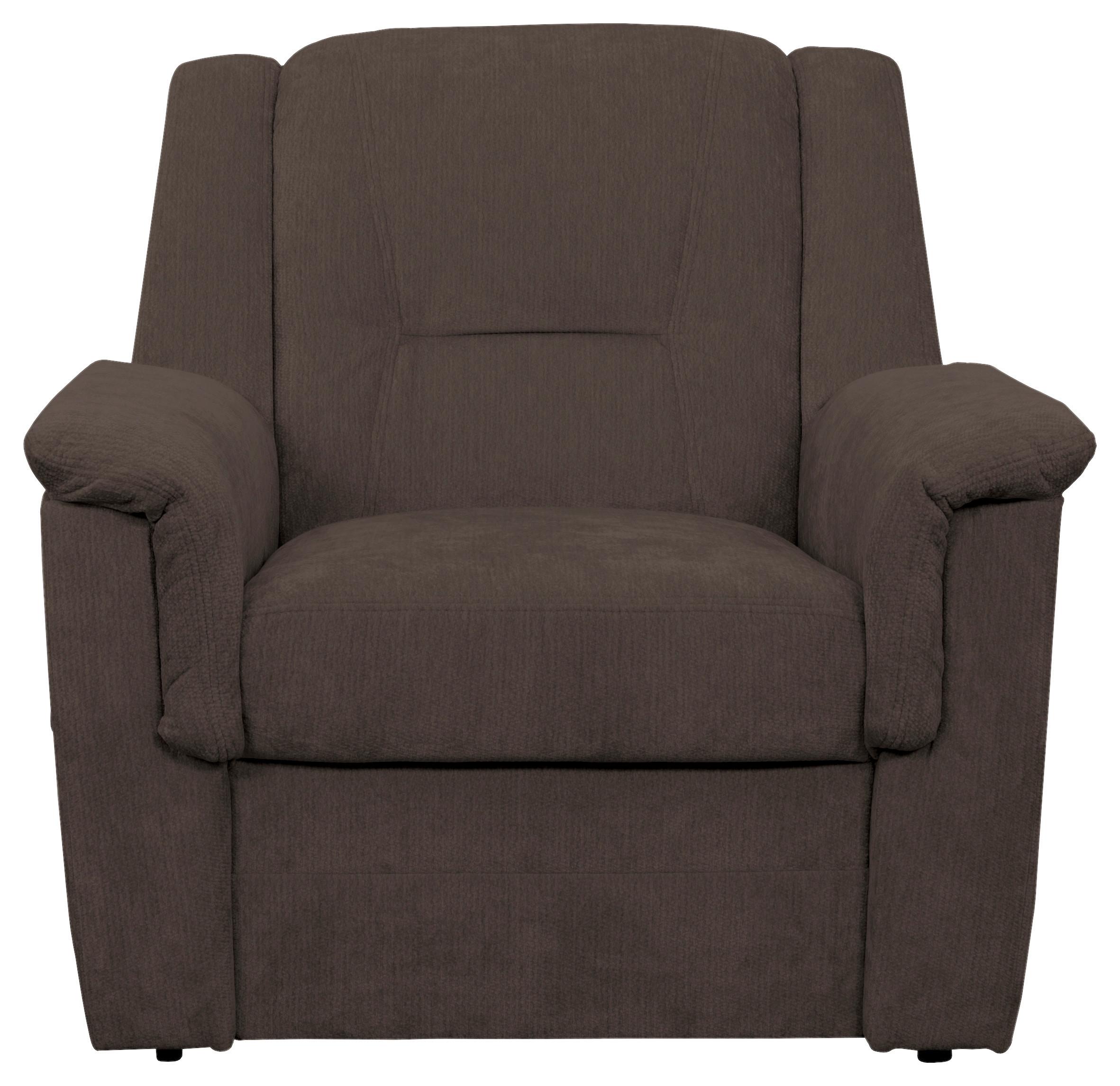FERNSEHSESSEL Rafael, Braun B: 94 cm - Schwarz/Braun, Trend, Textil (94/95/95cm)