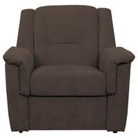 FERNSEHSESSEL Rafael, Braun B: 94 cm - Schwarz/Braun, Trend, Textil (94/95/95cm)