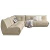 Ecksofa Giselle Creme S: 315x285 Cm - Creme, Trend, Textil (315/285cm) - Livetastic
