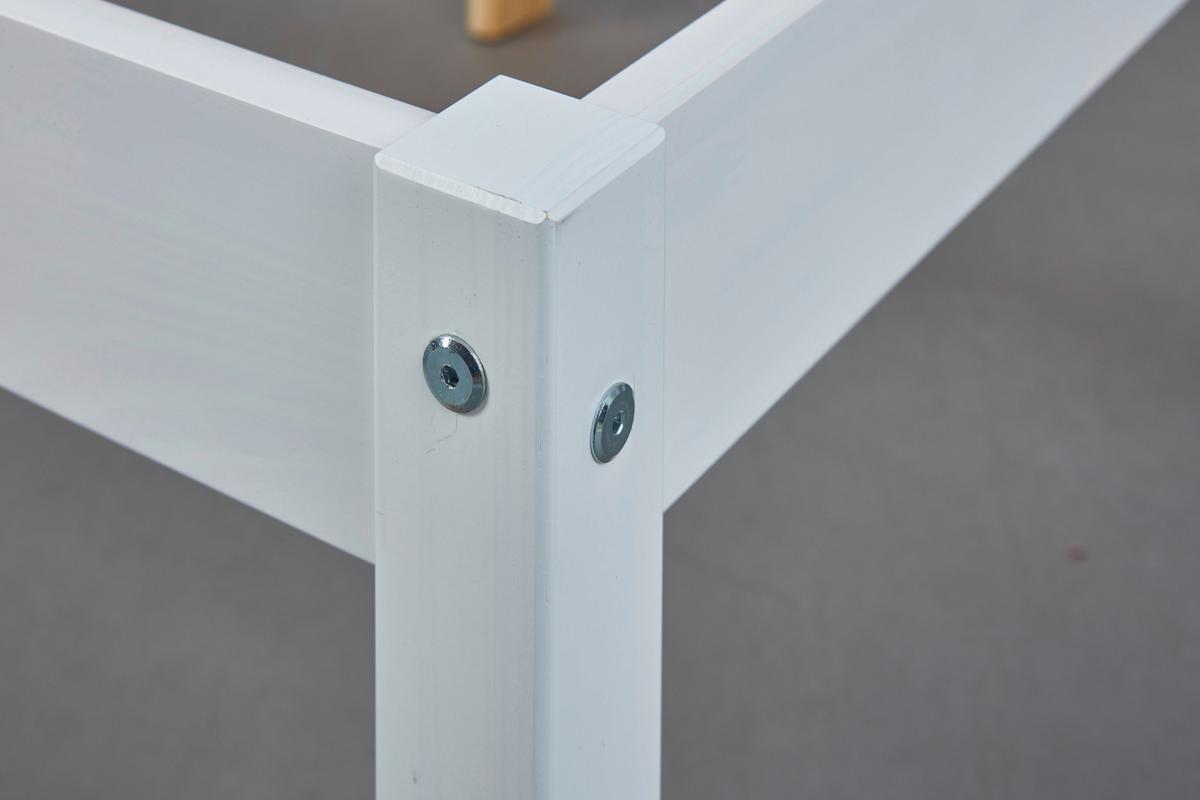 Einzelzimmer Vilmar Hedda Weiß 2-teilig - Weiß, MODERN, Holz - MID.YOU