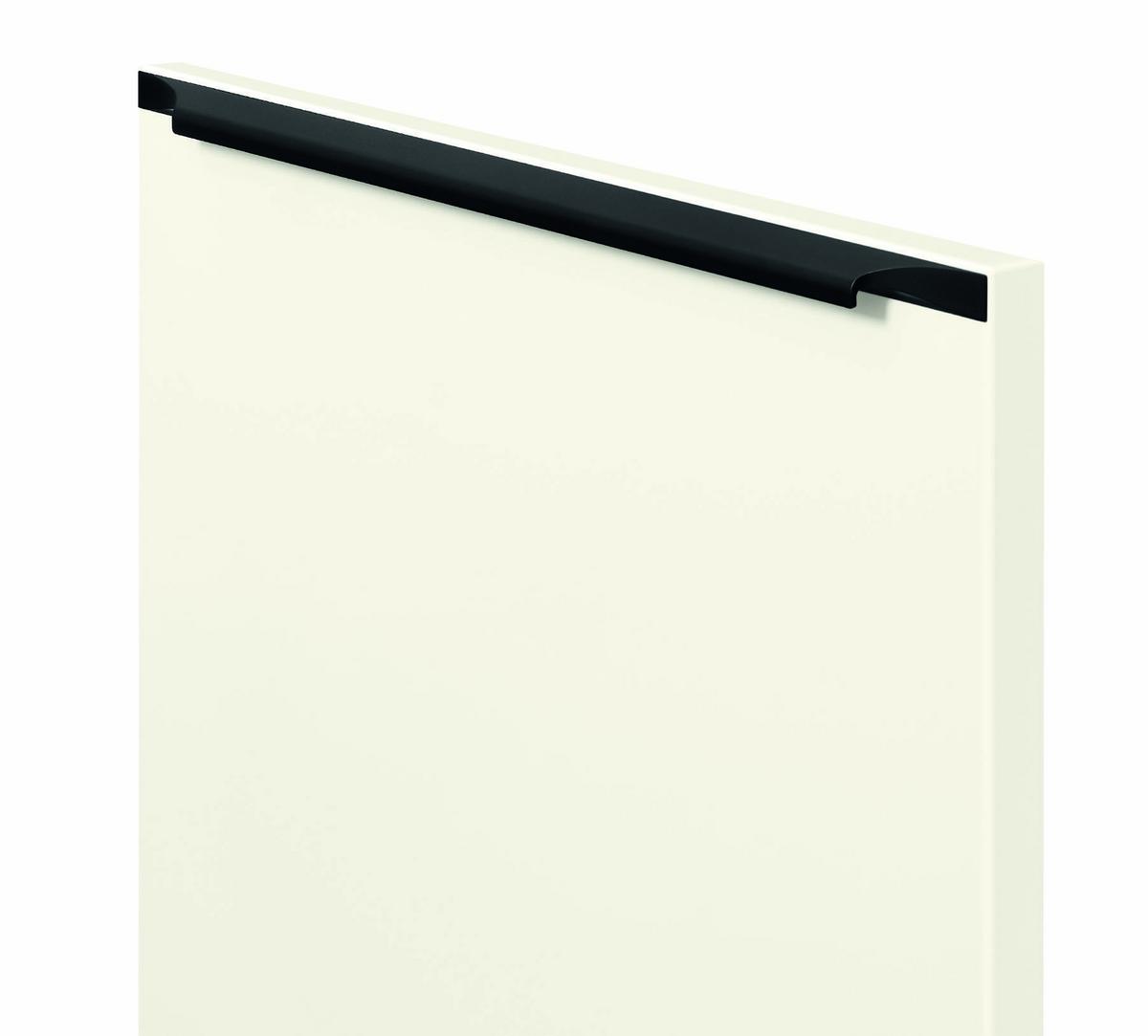 Griffleiste Schwarz Griffe - Schwarz, MODERN, Metall - Vertico