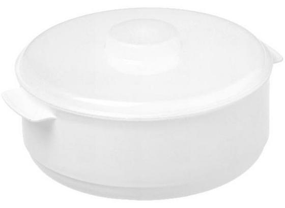 Mikrowellenschüssel 2 Liter - Rot/Weiß, KONVENTIONELL, Kunststoff (20/10,4cm) Mikrowellenschüssel 2 Liter - Rot/Weiß, KONVENTIONELL, Kunststoff (20/10,4cm)