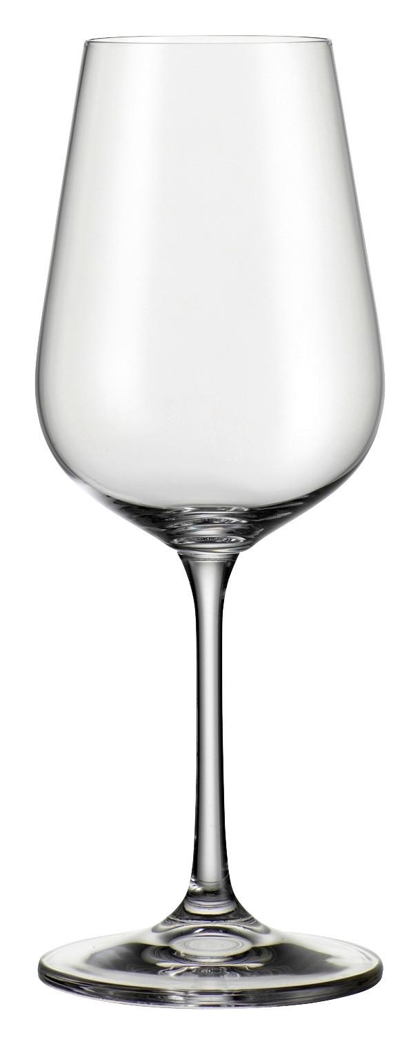 SKLENICE NA BÍLÉ VÍNO NORMA -TOP- - čiré, Moderní, sklo (0,36l) - Bohemia