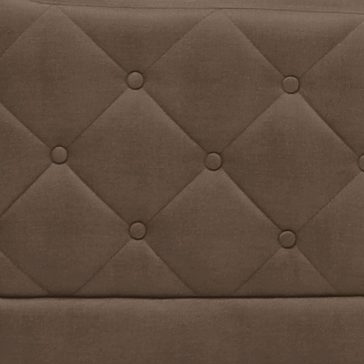 Polstersessel Leton Webstoff Braun - Hellbraun/Braun, Design, Textil (75/76/92cm) - Livetastic