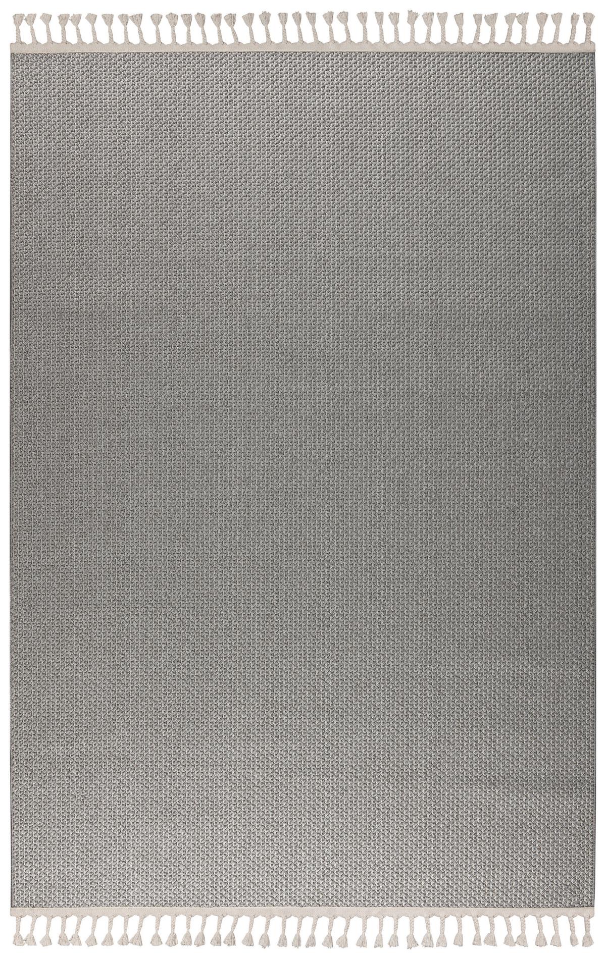 Flachwebeteppich Dias - Grau, ROMANTIK / LANDHAUS, Textil (160/230cm) - James Wood
