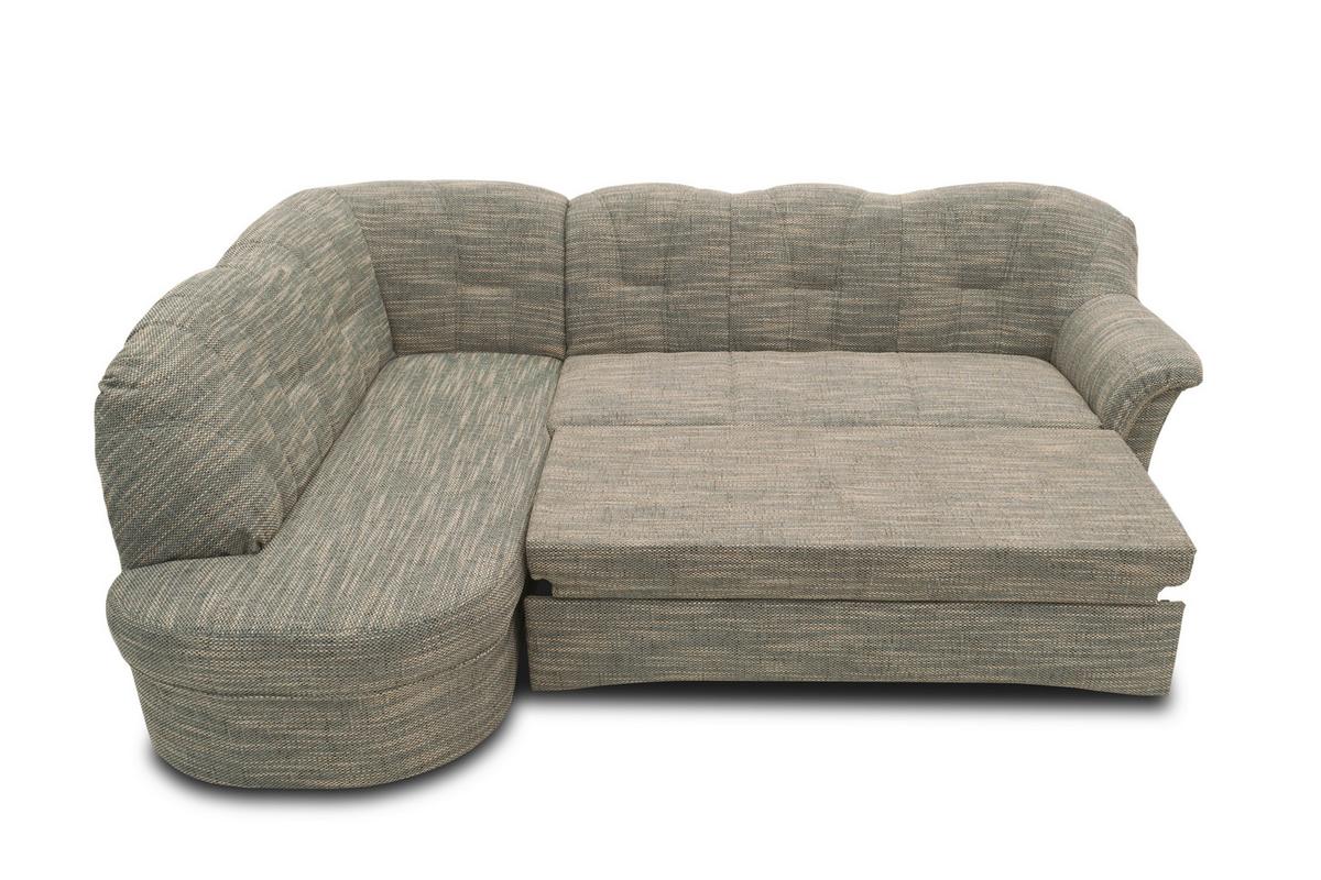 Ecksofa Mit Schlaffunktion Papenburg Grau/weiß - Schwarz/Weiß, KONVENTIONELL, Textil (180/243cm) - MID.YOU