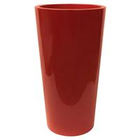 Pflanzentopf Rot D: 33 cm Rund - Rot, Basics, Kunststoff (33/61cm)