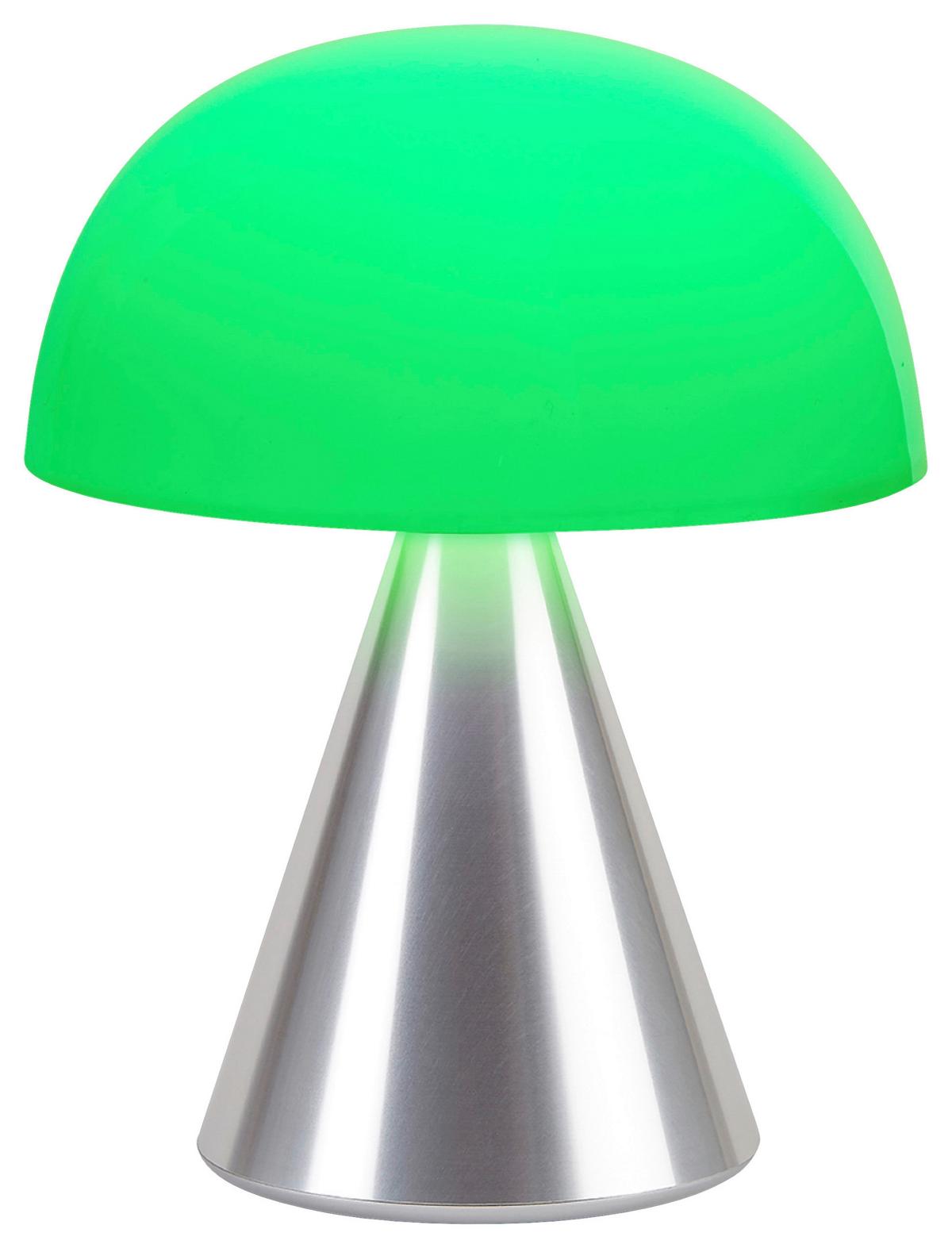 Akku-tischleuchte Lexon Mina L - Alufarben, Design, Kunststoff/Metall (14/17/14cm)