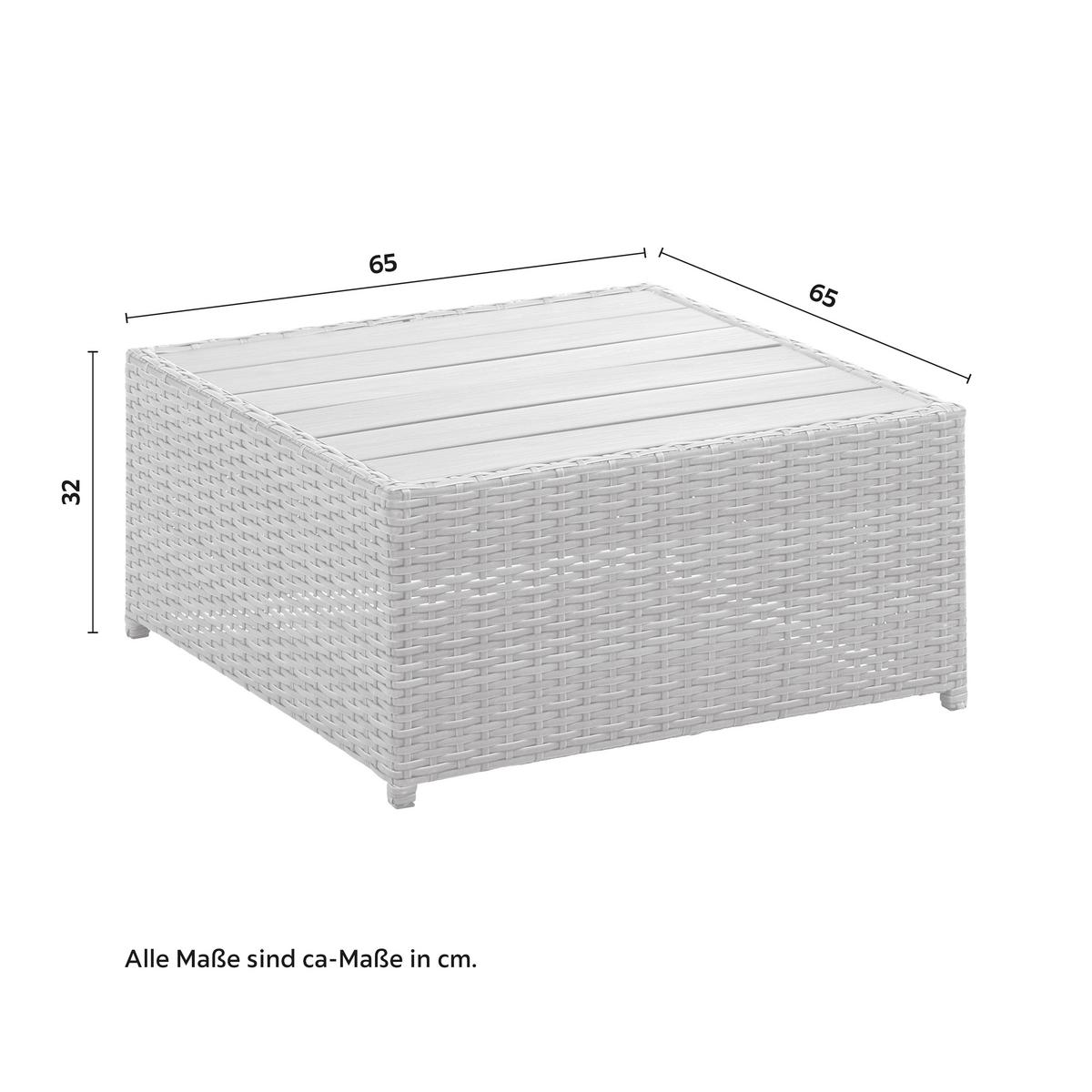 TERASOVÁ SEDACÍ SOUPRAVA CORUNA - světle šedá/tmavě šedá, Moderní, kov/textil - Modern Living