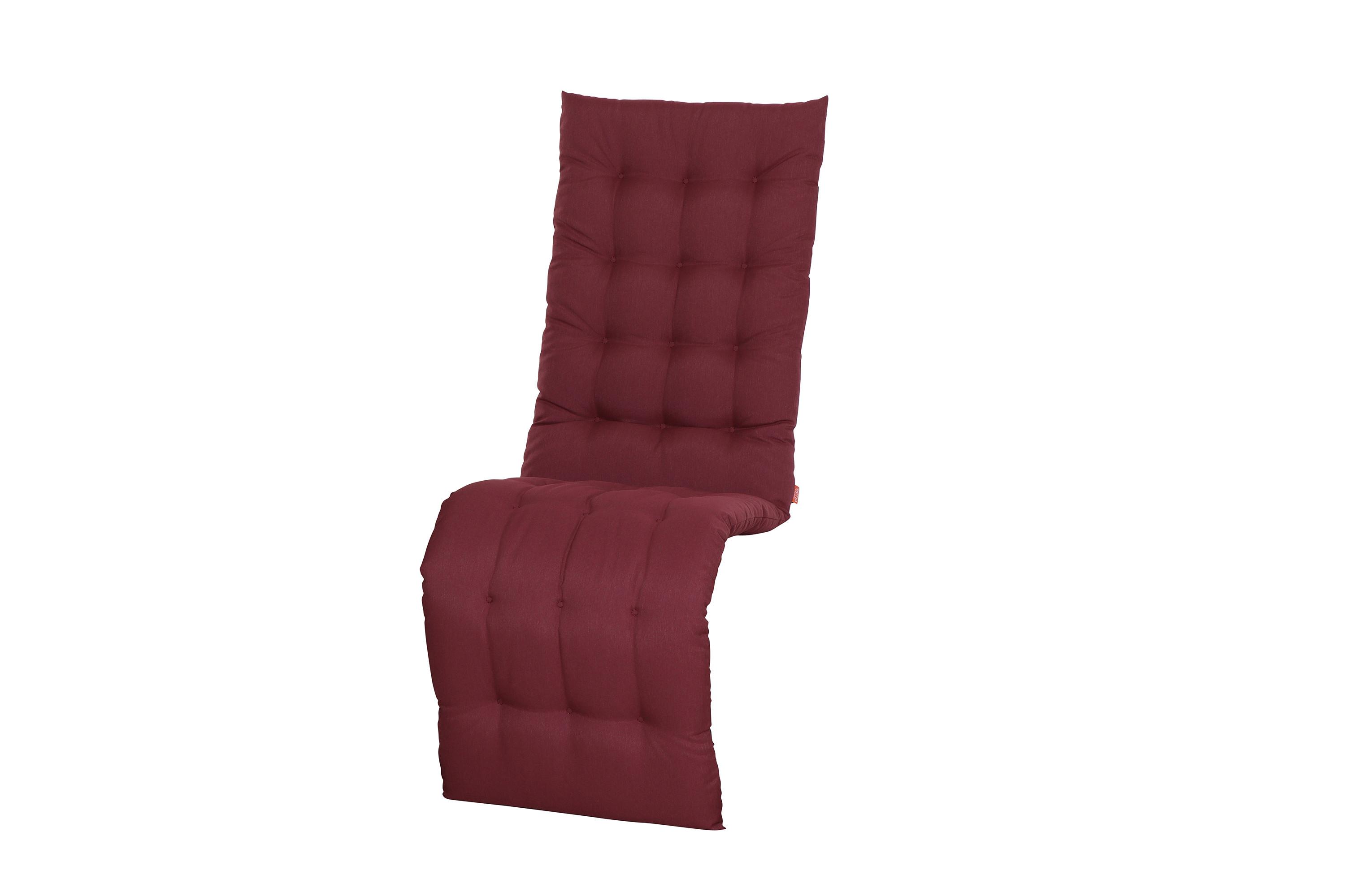 Liegenauflage N41968 - Rot, KONVENTIONELL, Textil (48/6/160cm) - Siena Garden