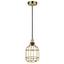Svítidlo Závěsné Skeletton - barvy zlata, Lifestyle, kov (14/14/110cm) - Mömax modern living