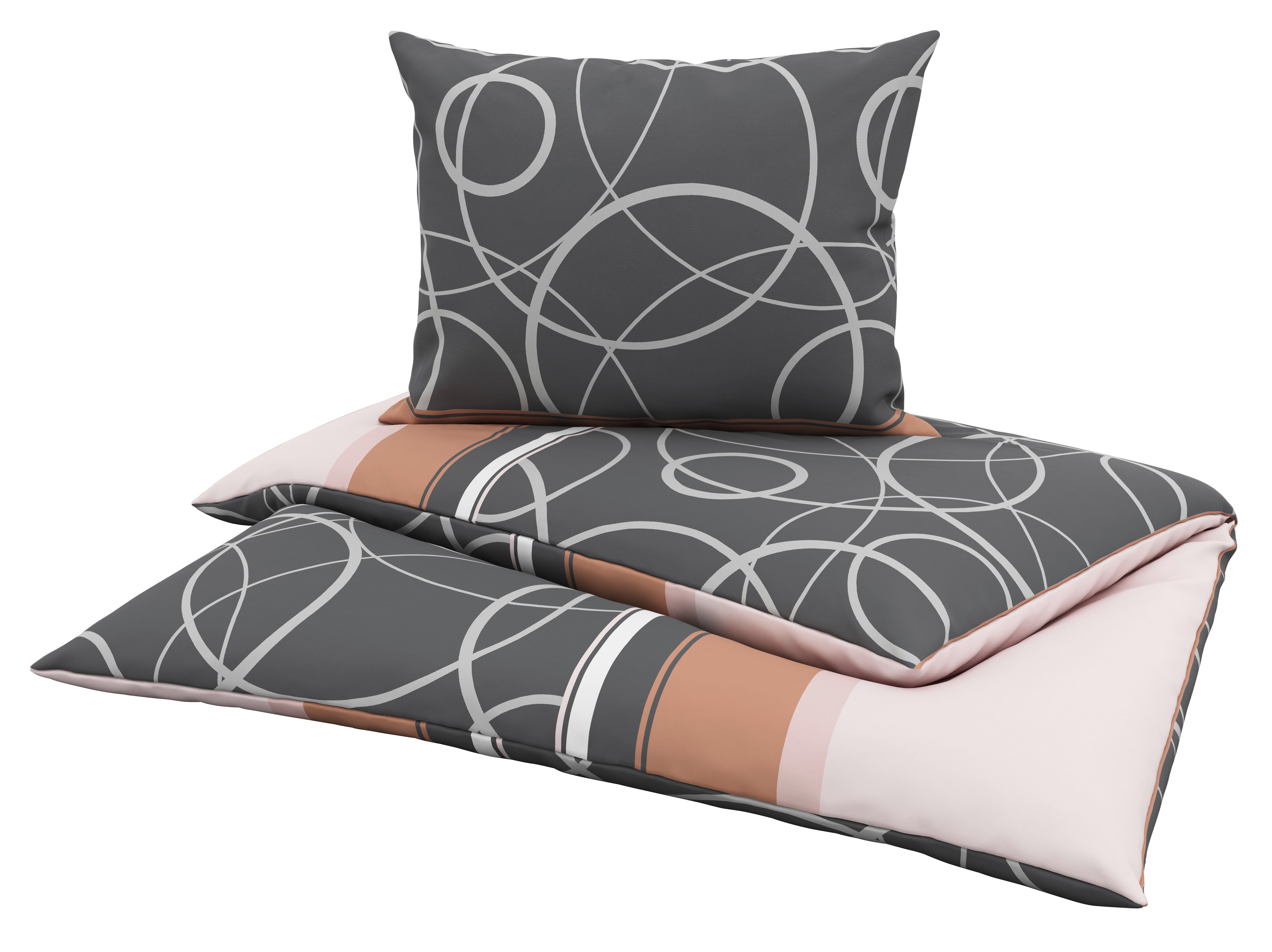 Bettwäsche aus Mikrofaser in Blau