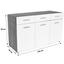 Komoda Sideboard Avensis 23 - farby dubu/biela, Moderný, kompozitné drevo (150/82,6/43,1cm) - Luca Bessoni Komoda Sideboard Avensis 23 - farby dubu/biela, Moderný, kompozitné drevo (150/82,6/43,1cm) - Luca Bessoni