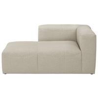 Recamiere Lena Creme Rücken Echt - Creme, Design, Textil (160/73/100cm) - Max Winzer