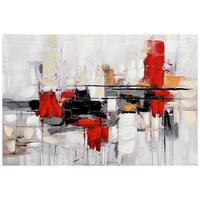 Leinwandbild Kristina - Multicolor/Naturfarben, KONVENTIONELL, Holz/Textil (116/78/2,3cm) - James Wood