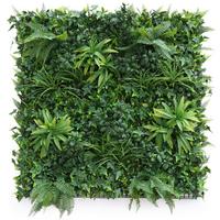 Kunstpflanze Grün L: 100 Cm Raul - Grün, MODERN, Kunststoff (100/100cm) - Luca Bessoni