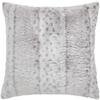 Zierkissen Karin 45x45 cm Polyester Silber mit Zipp - Silberfarben, ROMANTIK / LANDHAUS, Textil (45/45cm) - James Wood